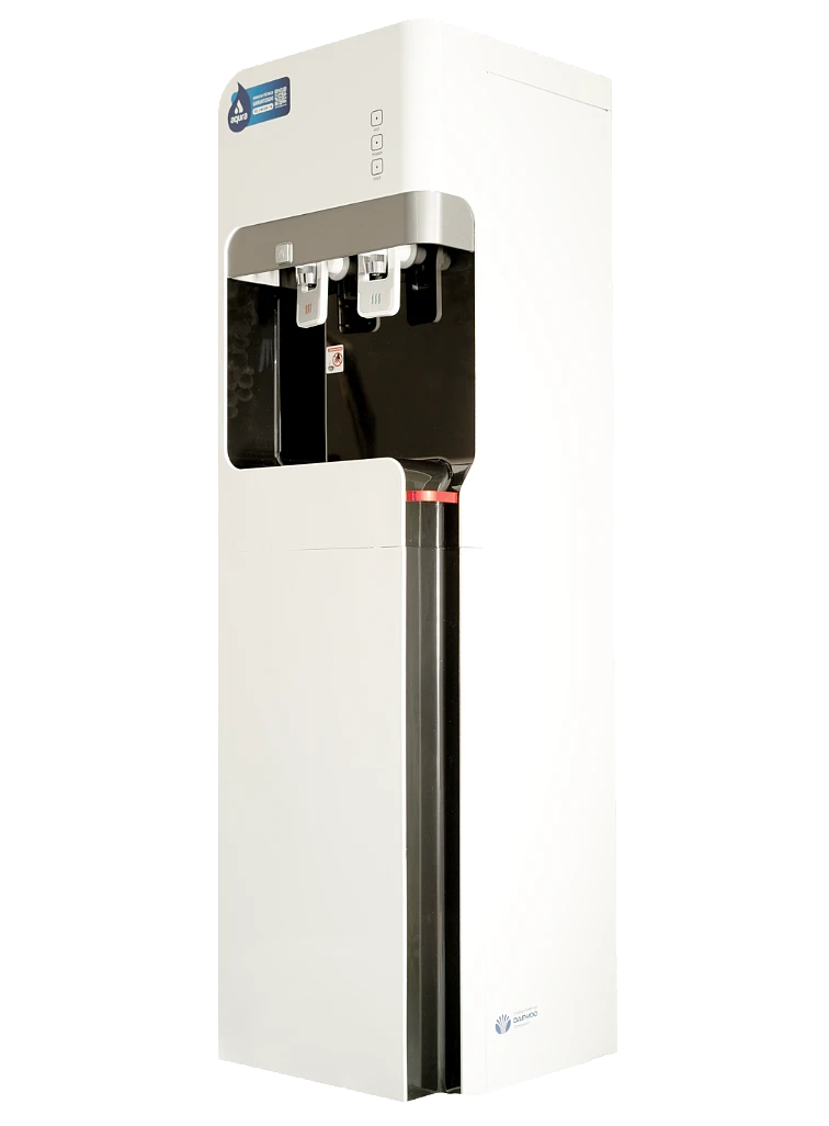 Dispensador de agua filtrada por ósmosis inversa AURA TOWER de pie