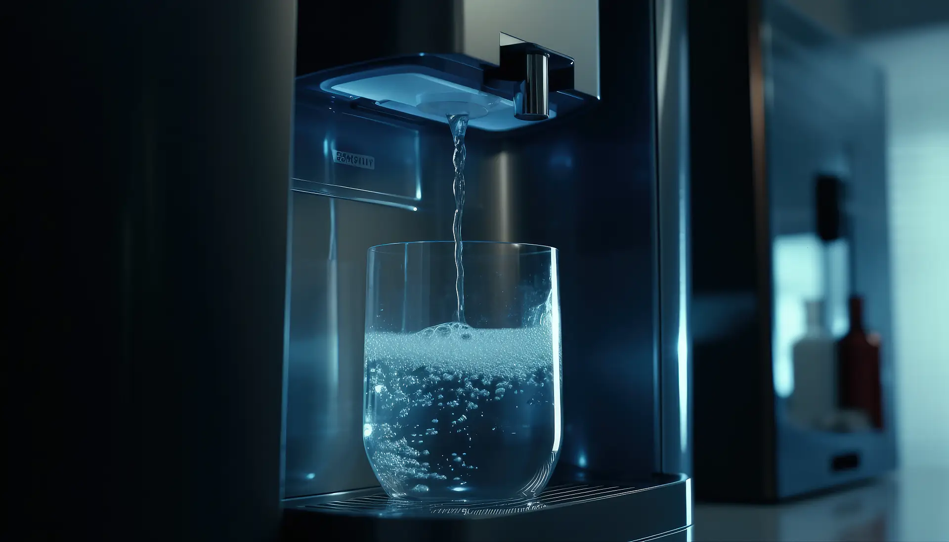 Fuente de agua filtrada por ósmosis
