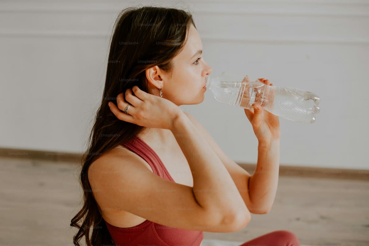 Plantilla Beber agua